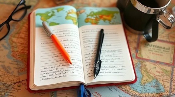 Как вести дневник путешествий: идеи для записи впечатлений и воспоминаний. - Туристический портал