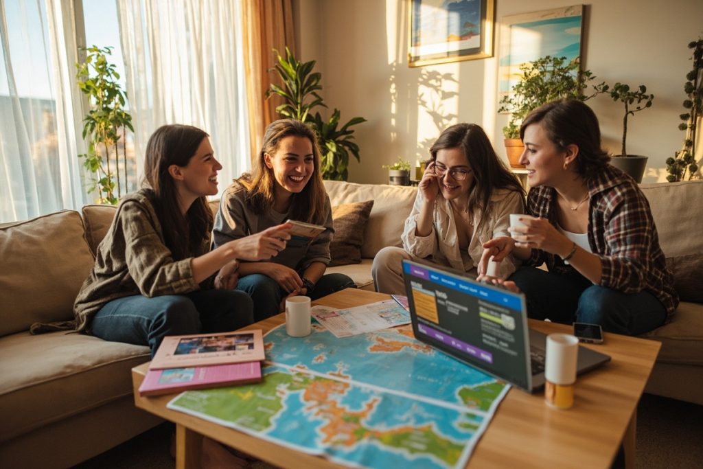 Как организовать поездку с друзьями: советы по совместному планированию. - Туристический портал