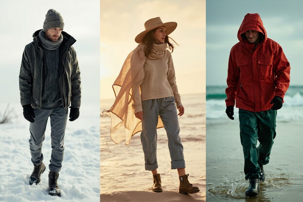 Как выбрать правильный стиль одежды для разных климатических условий. - Советы в путь | Туристический портал